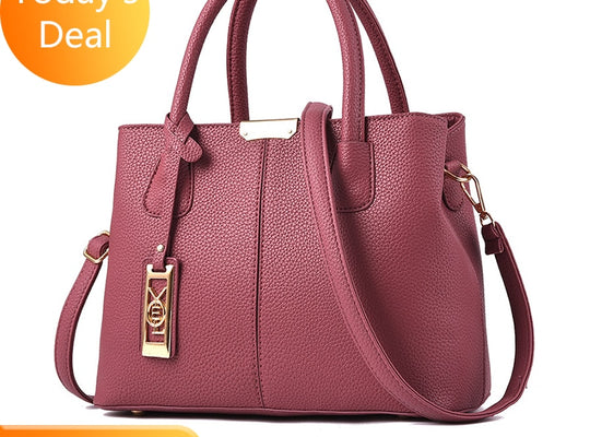 Women PU Leather Hand bags Ladies Large Tote Bag Female Square Shoulder Bags Bolsas Femininas Sac New Fashion Crossbody Bags