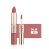 O.TWO.O Liquid Lipstick Matte Lip Gloss 2 in 1 Double-ended Long-lasting Moisturizing Waterproof Lipgloss 12 Color Nude Makeup