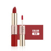 O.TWO.O Liquid Lipstick Matte Lip Gloss 2 in 1 Double-ended Long-lasting Moisturizing Waterproof Lipgloss 12 Color Nude Makeup
