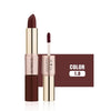 O.TWO.O Liquid Lipstick Matte Lip Gloss 2 in 1 Double-ended Long-lasting Moisturizing Waterproof Lipgloss 12 Color Nude Makeup