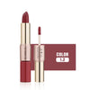 O.TWO.O Liquid Lipstick Matte Lip Gloss 2 in 1 Double-ended Long-lasting Moisturizing Waterproof Lipgloss 12 Color Nude Makeup
