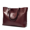 Luxury Handbags Women Bags Designer Shoulder Bag Oil Wax Leather Large Capacity Tote Bag Casual Pu Leather Women Messenger bag