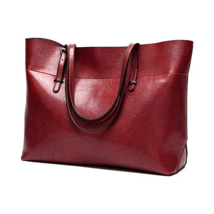 Luxury Handbags Women Bags Designer Shoulder Bag Oil Wax Leather Large Capacity Tote Bag Casual Pu Leather Women Messenger bag