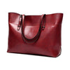Luxury Handbags Women Bags Designer Shoulder Bag Oil Wax Leather Large Capacity Tote Bag Casual Pu Leather Women Messenger bag
