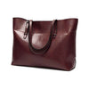 Luxury Handbags Women Bags Designer Shoulder Bag Oil Wax Leather Large Capacity Tote Bag Casual Pu Leather Women Messenger bag