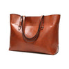 Luxury Handbags Women Bags Designer Shoulder Bag Oil Wax Leather Large Capacity Tote Bag Casual Pu Leather Women Messenger bag