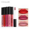 FOCALLURE Matte Sexy Liquid Lip Gloss Matte Lipsick Long Lasting Waterproof Cosmetic Beauty Makeup Keep 24 Hours Lipgloss