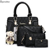 Soperwillton Luxury Handbags Women Bags Designer 2019 Purses and Handbags Set 4 Pieces Bags Female Bolsa Feminina Hard PU #1122