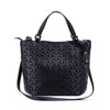 New Women Shoulder Bag Zipper Folding Geometric Handbag Tote For Women Luminous Messenger Bag Female Hand Bags bolsa feminina